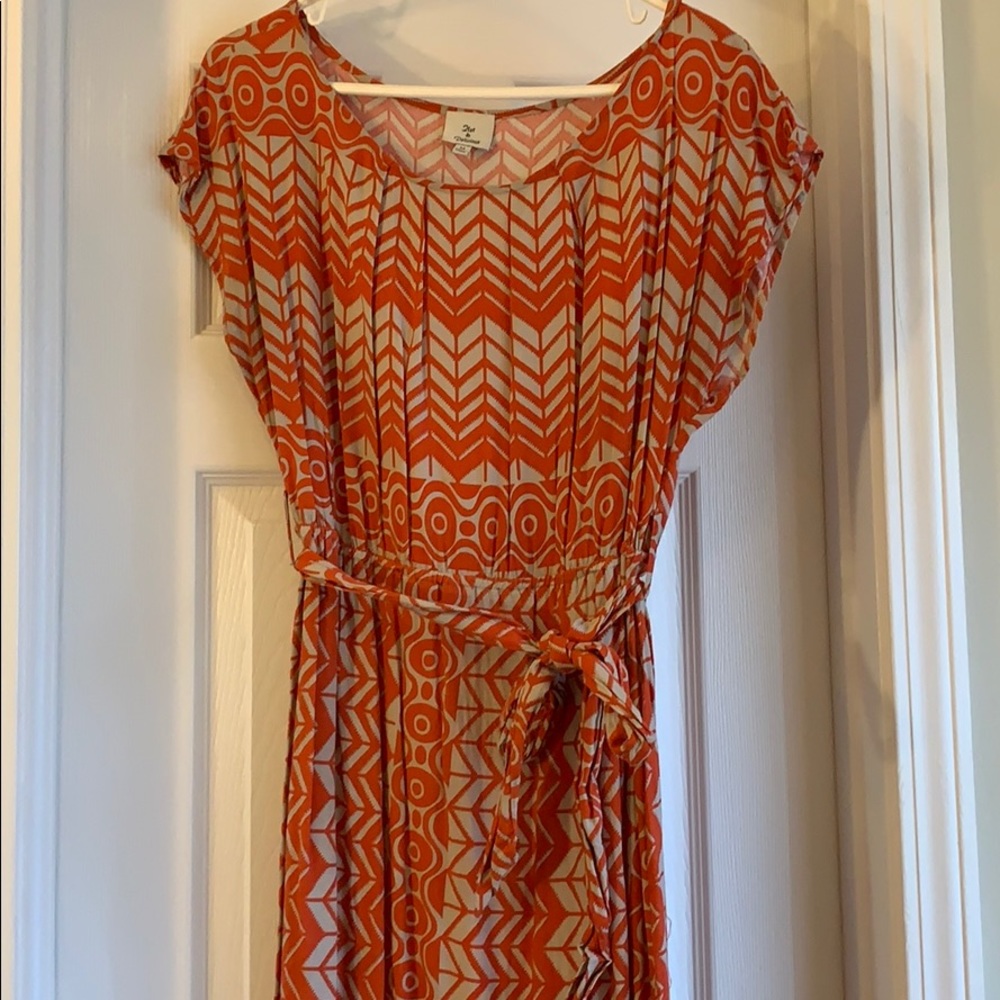Tribal Print Maxi Dress